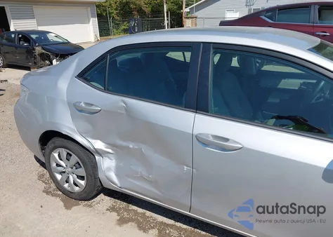 2014 Toyota Corolla Le z USA, uszkodzony, nr VIN 2T1BURHE1EC154151